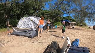 Camping At Toomulla Beach
