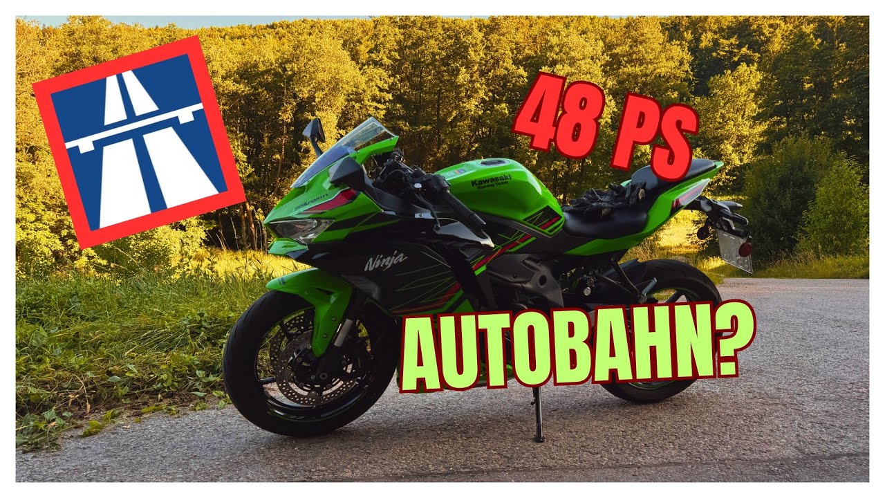 48 PS AUF DER AUTOBAHN | RAW SOUND | NINJA ZX 4RR