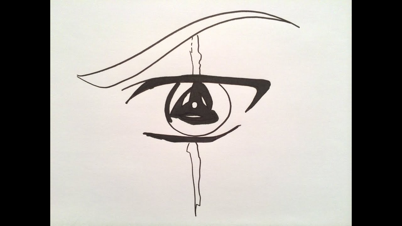 How To Draw Sasuke Uchiha Sharinganサスケのサスケを描画する方法