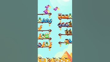Birdsort game #gaming #birdsort #birdgame