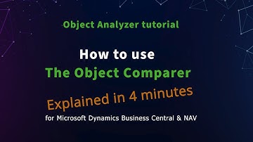 The code comparers explained in 4 minutes - Microsoft Dynamics NAV & Business Central