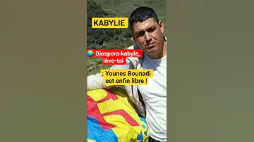 KABYLIE Kabyle Diaspora Rise Up Younes Bounadi Is Finally Free 