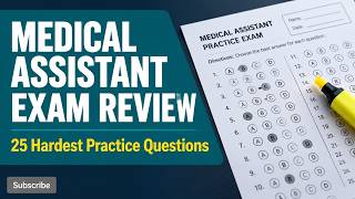 Ultimate Clinical Medical Assistant Certification Exam Review: Practice Test with Rationales #ccma