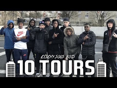 GabMorrison - Visite du quartier des 10 Tours à Clichy-sous-Bois (BLT, T5 Gang)