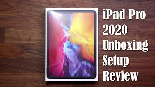 Ipad pro 2020 is out. in this video, we will unbox it, perform a first
time setup and also do quick review. --------------- follow me on
social media -----...