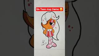 Dibujando a Ginger de Dandys World #dibujo #foryou #youtubeshorts #shorts #art #dandysworld