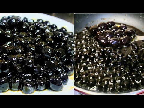 Cara Membuat Boba Rasa Coklat