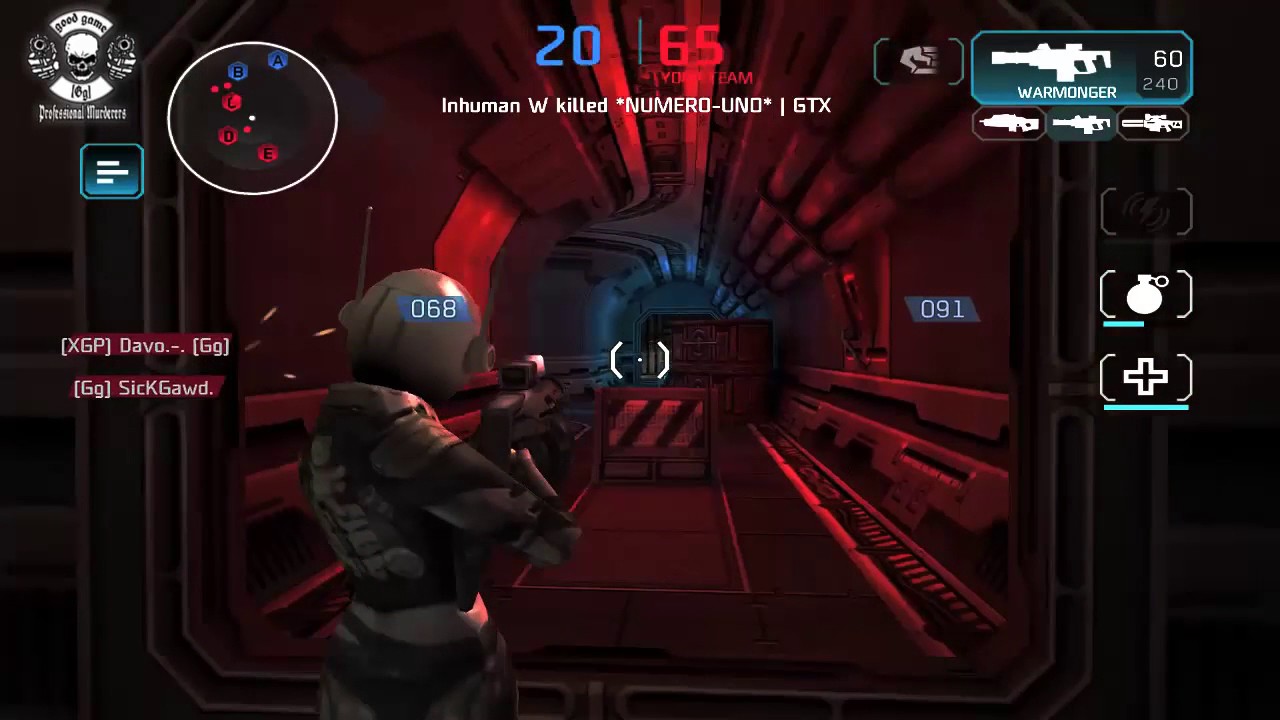 Shadowgun: Deadzone - [Gg] vs [W] 2017 GroupWar.