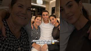 Ronaldo Chose WHO? 😱 Wife vs Mom Truth Revealed! 🔥👀 || #shorts #cr7