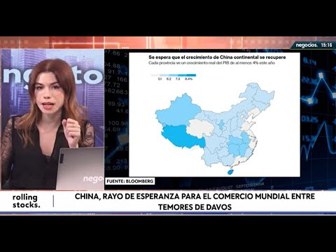 China, rayo de esperanza para el comercio mundial entre temores de Davos