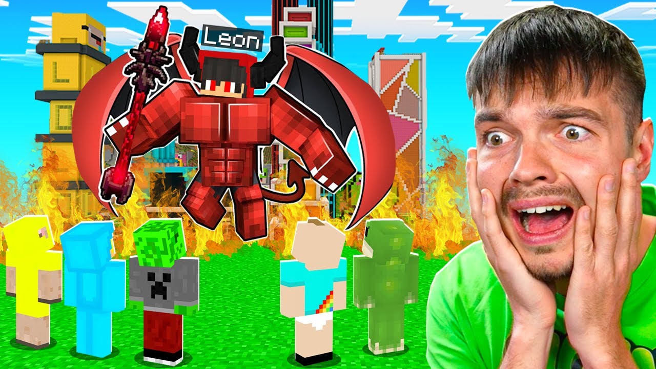 LEON ZMIENIŁ SIĘ w DIABŁA! *ostateczna FORMA*