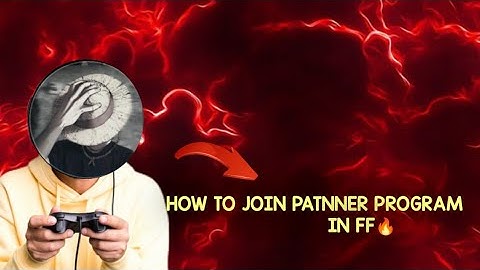How to Join Free Fire Partner Program | Step by Step Guide 🔥