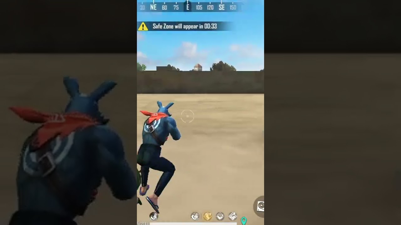 solo vs squad 🙂 on factory roof 🤔 # shorts