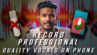 How To Record Professional Quality Vocals on Phone | Shaurya Kamal screenshot 4