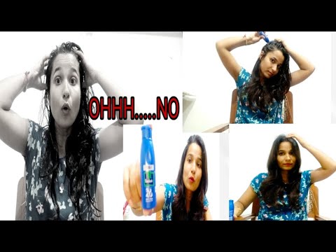 50 ml HEAVY COCONUT HAIR OIL CHALLENGE/HEAVY HAIR OILING CHALLENGE GONE WRONG