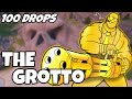 I Dropped The Grotto 100 Times And This Is What Happened (Fortnite)