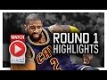 Kyrie Irving Round 1 Offense Highlights VS Pacers 2017 Playoffs - Sweet Handles!