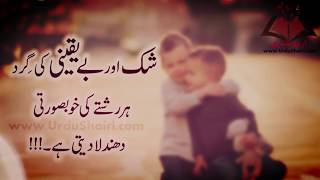 Rishton Main Shak Aur Badgumani Ke Bary Main Quotes | Quotes About Doubt