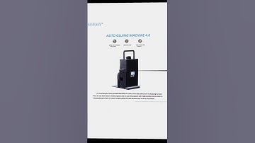 Automatic Gluing Machine 4 0 – Faster, Cleaner, Easier Acrylic Bonding  Glueasy Demo #acrylic  #diy