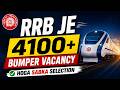 RRB JE 2026 4100+ Bumper Vacancy 🚆 | Official Notification Analysis | Eligibility