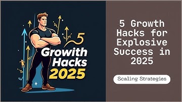 Top 5 Startup Growth Hacks You NEED in 2025 🚀 | Scale Faster, Smarter, Stronger