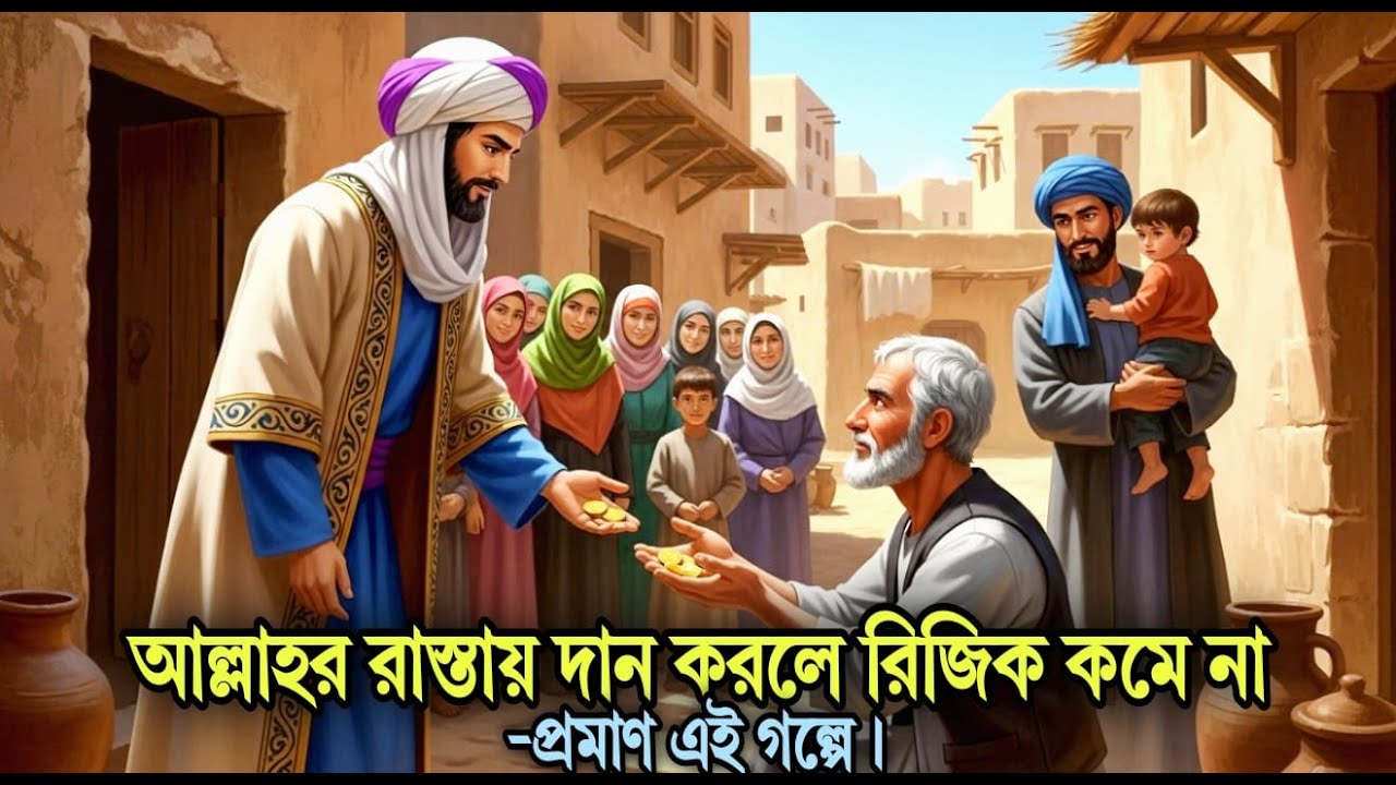 ⁣দান করলে দরিদ্র হয়? নাকি ধনী হয় অবাক করা শিক্ষা|যে দান করল