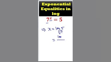 Exponential Equalities in log, A Nice math Olympiad #short #olympiad #mathematics #maths #exponents