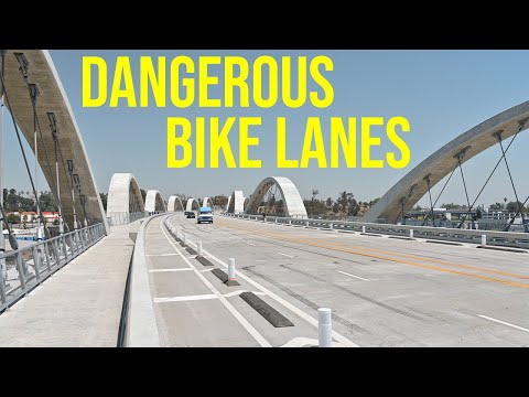 The Failure of the New Sixth Street Viaduct Bike Lanes