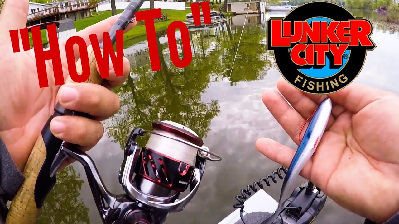 How to Fish a Fluke (Lunker City Fishing Fin-s Fish) 