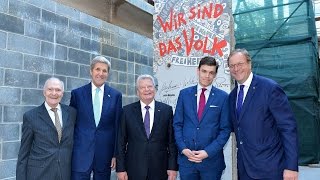 Berlin Wall's Signature Segment at the U.S. Diplomacy Center