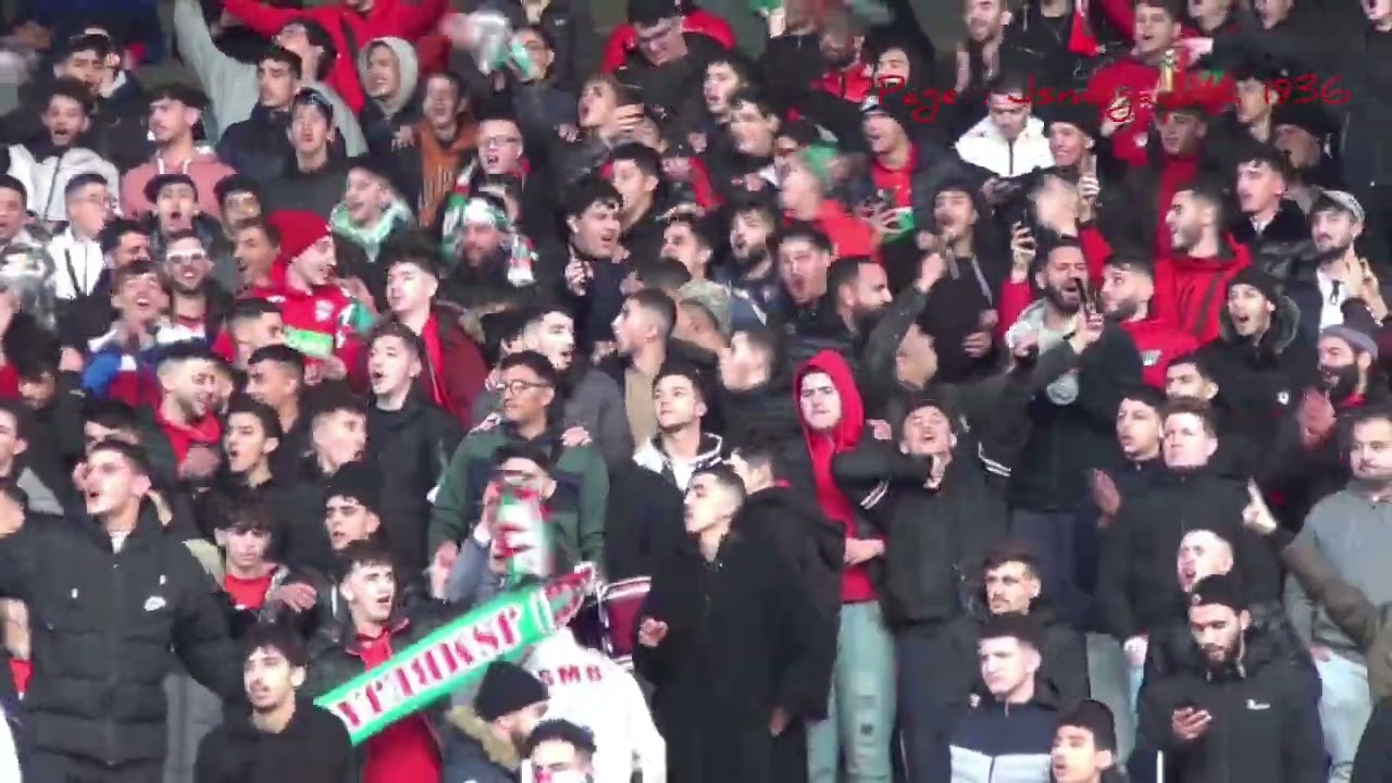 JSMB 2 - 0 RCBougaa ( Ambiance des supporters jsmbists 🇮🇹 ) samedi 6 janvier 2024