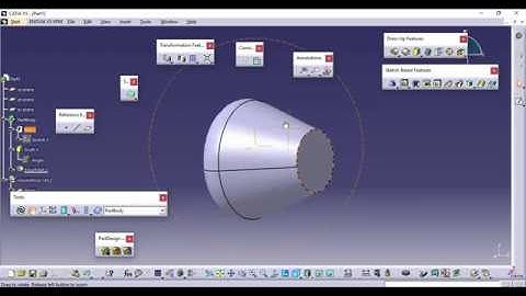 CATIA V5 TUTORIAL PART 5 Draft Filted Pad (Urdu/Hindi)