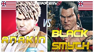Tekken 8 ▰ Anakin (Rank #1 Eddy) Vs BlackSmyth (Feng) ▰ Ranked Matches