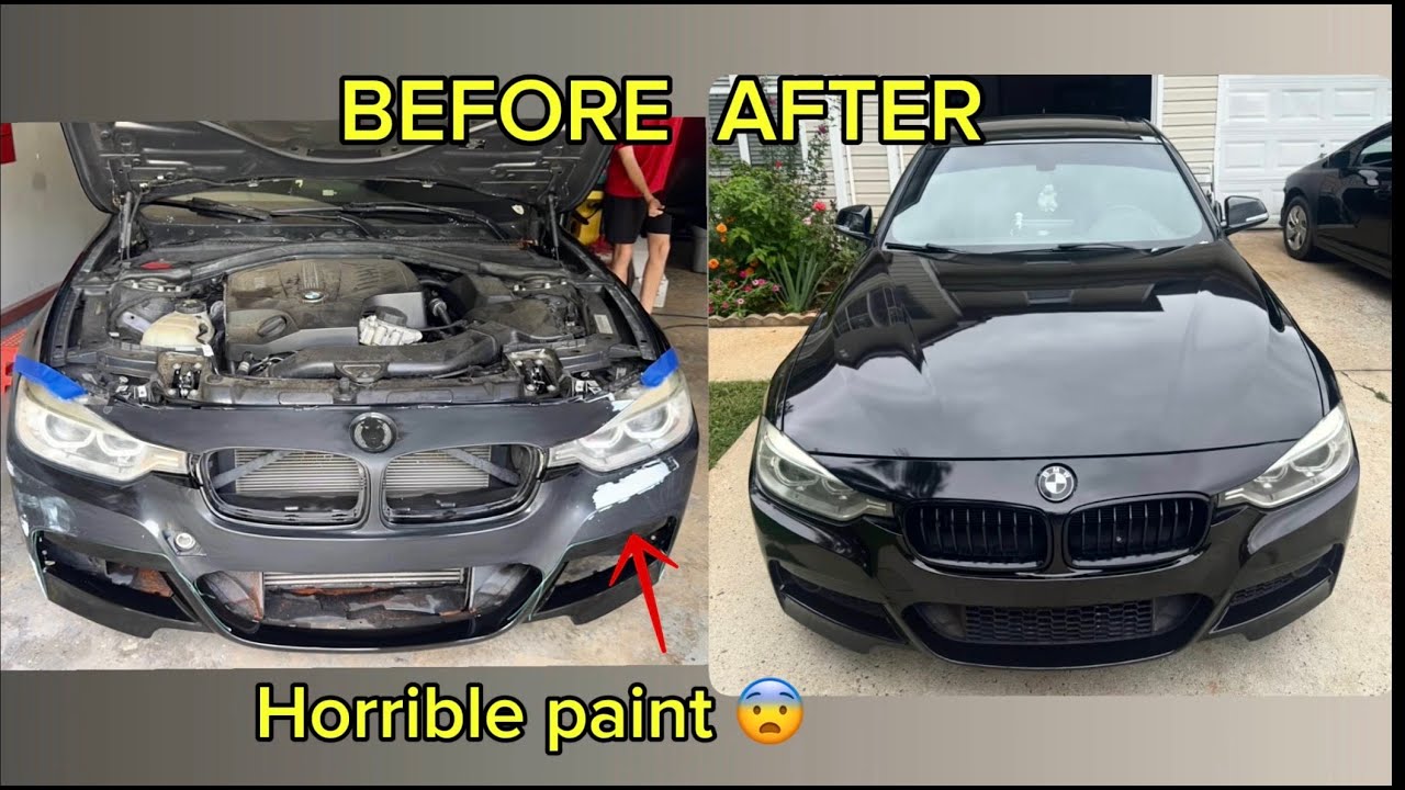 BMW 335i Full Wrap | Gloss Black Timelapse