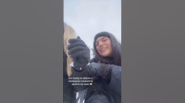 This snowball fight had an unexpected ending 😂