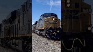 Gevo duo on an intermodal train! #shortvideos #train #csxtransportation