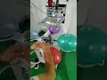 4 Working Stations balloon printing machine #ballonprinter #balloonprintingmachine #balloonmachine