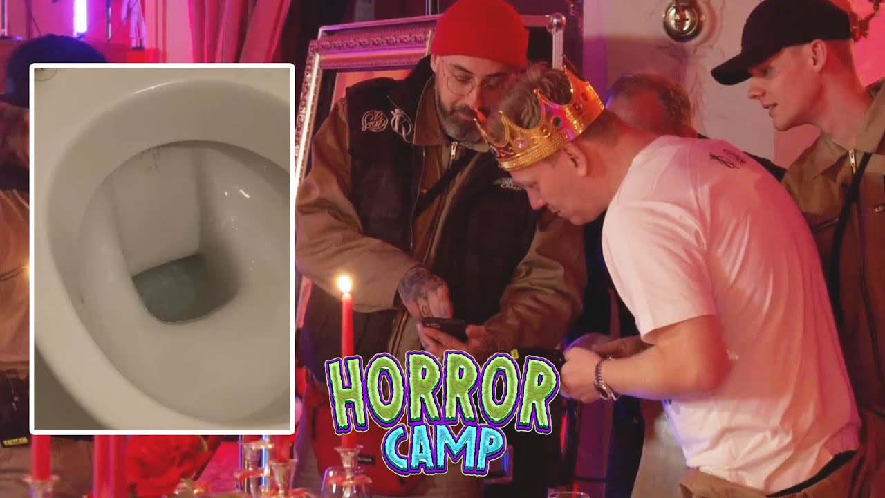 Sido und der Geist in der Toilette! 😂 | Horrorcamp 2020