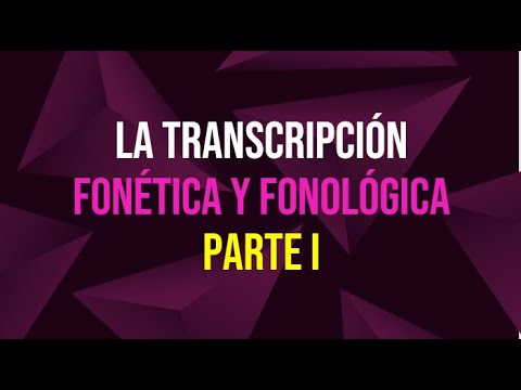 Video: ¿Cuál es la diferencia entre la transcripción fonética y fonética?