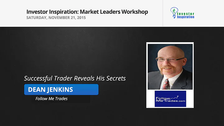 Successful Trader Reveals His Secrets | Dean Jenkins
