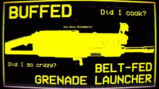 Buffed Support Weapons | GL-28 Belt-Fed Grenade Launcher | Helldivers 2