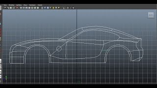 Maya: Vehicle Modeling 2: Spline Cage 1