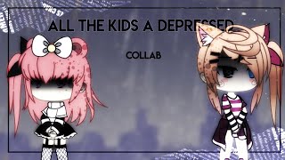 ALL THE KIDS A DEPRESSED | ГАЧА ЛАЙФ MEME | COLLAB WITH CUTE BEAR | NIKKI CHAN