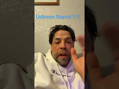 Video Napoli Udinese 1-0 SIAMO A PEZZI
