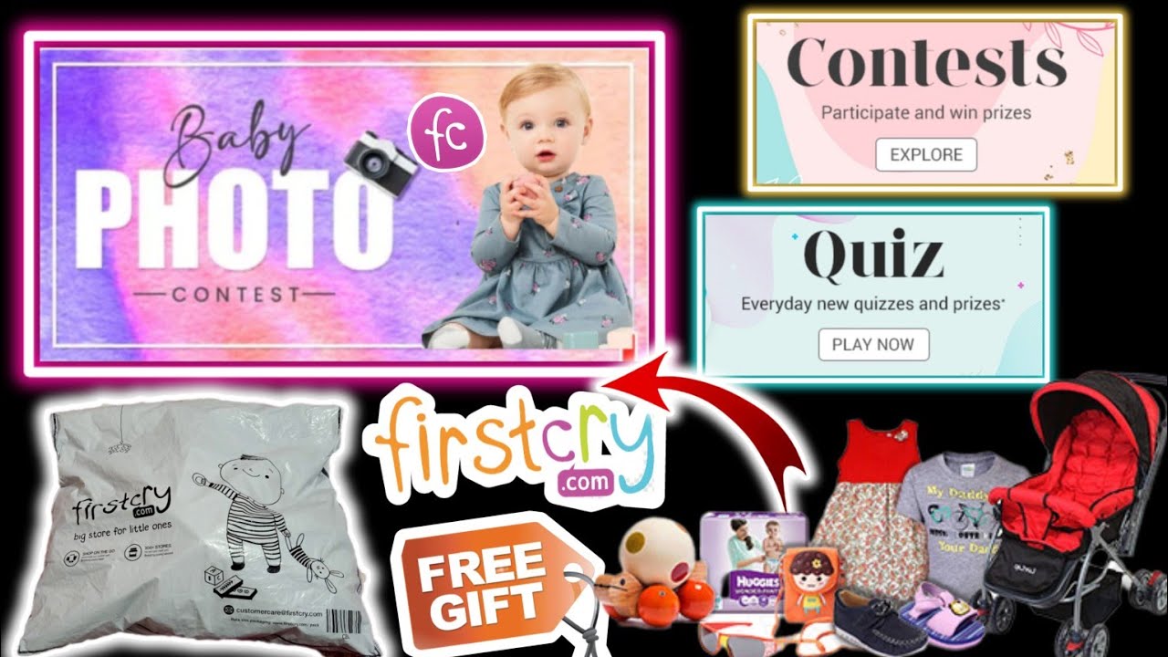 🥳First Cry New Contest and Quiz Offer || Play & win prize 🏆||