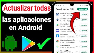 Cómo actualizar todas las aplicaciones en Android 2022 (rápido y fácil) screenshot 1