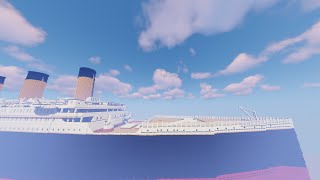 Minecraft Titanic 4:1, Updating the Titanic (By Normandie Junction)