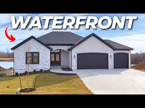 Video thumbnail: INSIDE Two New Homes In A Kansas City Golf Course Community