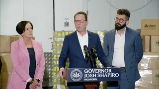 Full Press Conference: Pennsylvania Gov. Josh Shapiro says SNAP benefits beginning to flow again ...