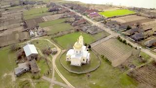 картинка: Нагорное с высоты птичьего полёта (одним кадром)